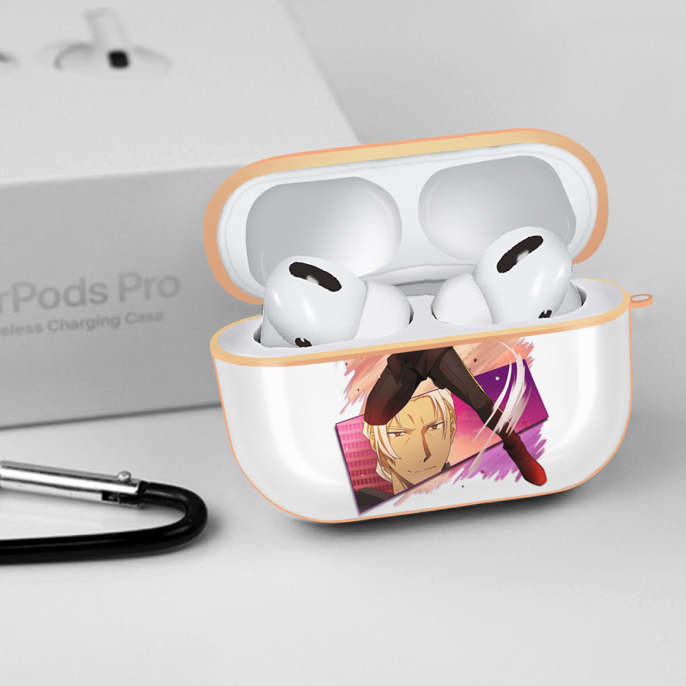文豪ストレイドッグス Bungo Stray Dogs 【AirPods Pro用】ハードシェル保護ケース｜耐衝撃・防指紋・カラビナ付き商品仕様