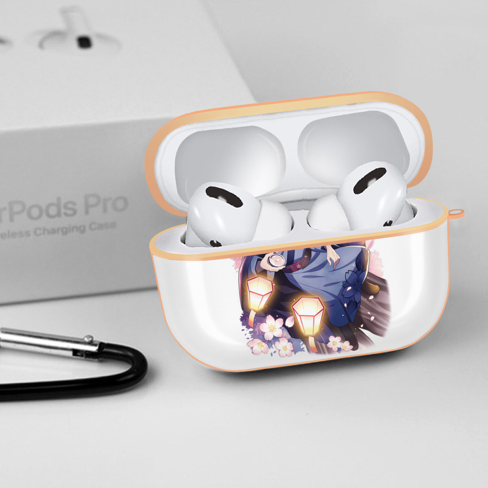 文豪ストレイドッグス Bungo Stray Dogs 【AirPods Pro用】ハードシェル保護ケース｜耐衝撃・防指紋・カラビナ付き商品仕様