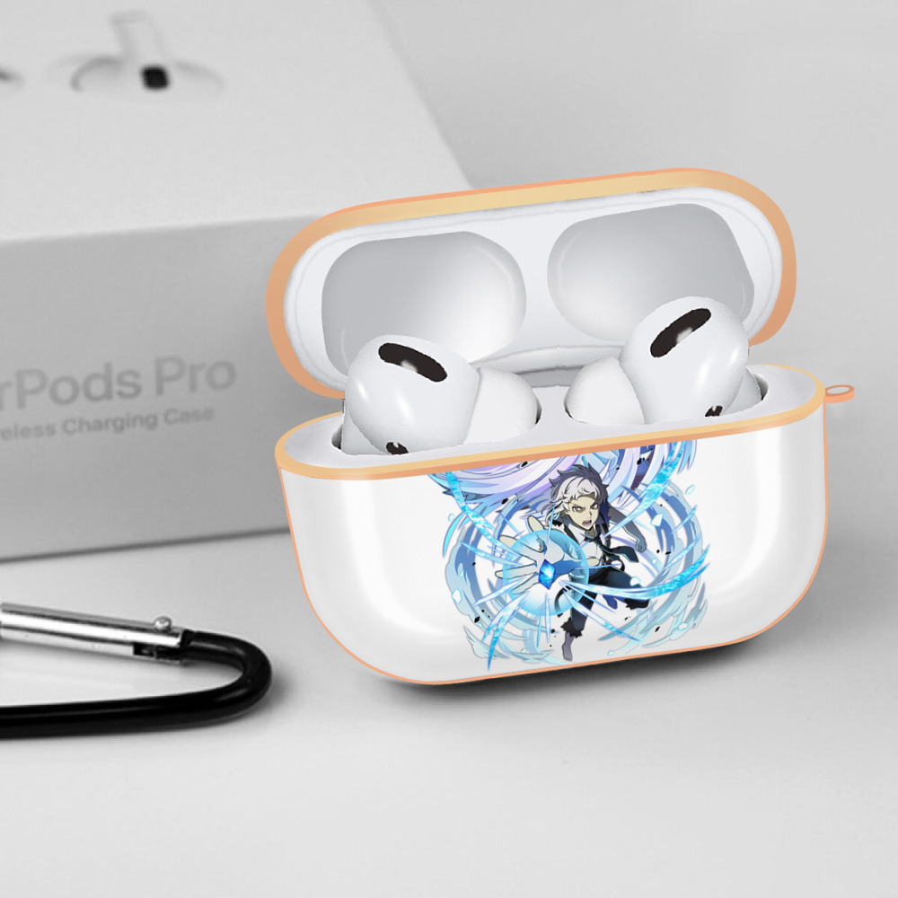 文豪ストレイドッグス Bungo Stray Dogs 【AirPods Pro用】ハードシェル保護ケース｜耐衝撃・防指紋・カラビナ付き商品仕様