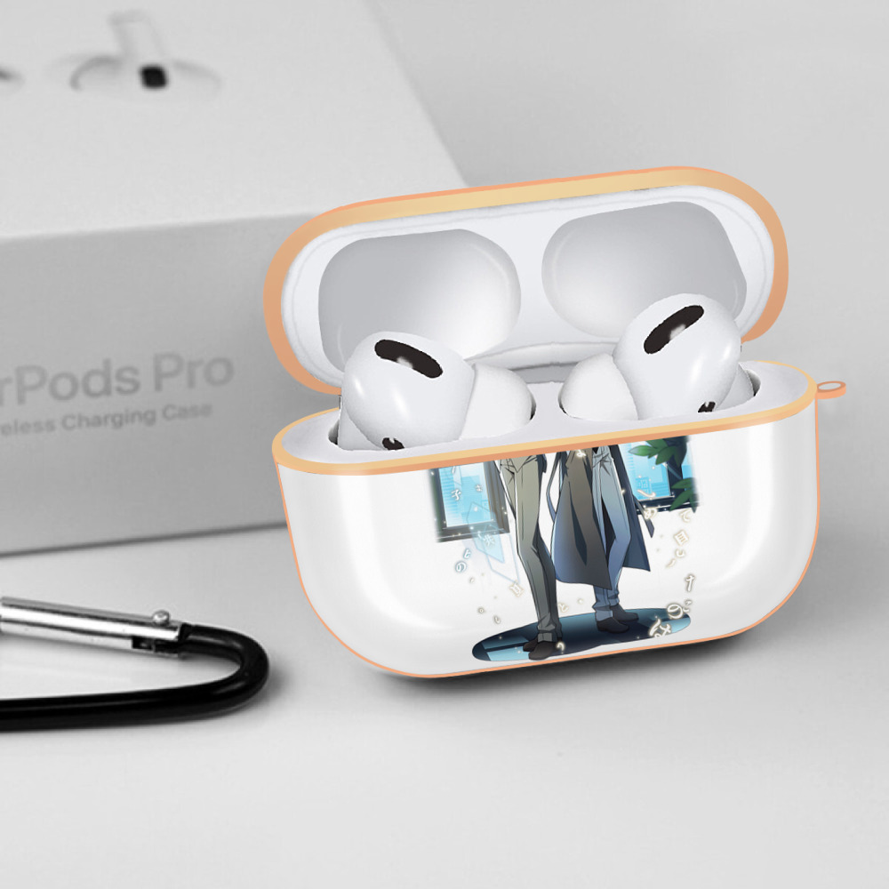 文豪ストレイドッグス Bungo Stray Dogs 【AirPods Pro用】ハードシェル保護ケース｜耐衝撃・防指紋・カラビナ付き商品仕様
