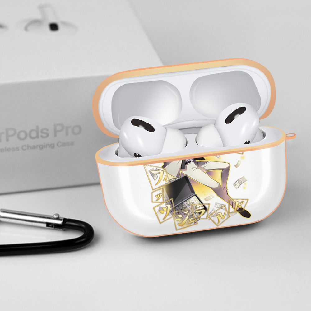 文豪ストレイドッグス Bungo Stray Dogs 【AirPods Pro用】ハードシェル保護ケース｜耐衝撃・防指紋・カラビナ付き商品仕様