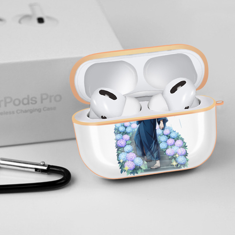 文豪ストレイドッグス Bungo Stray Dogs 【AirPods Pro用】ハードシェル保護ケース｜耐衝撃・防指紋・カラビナ付き商品仕様