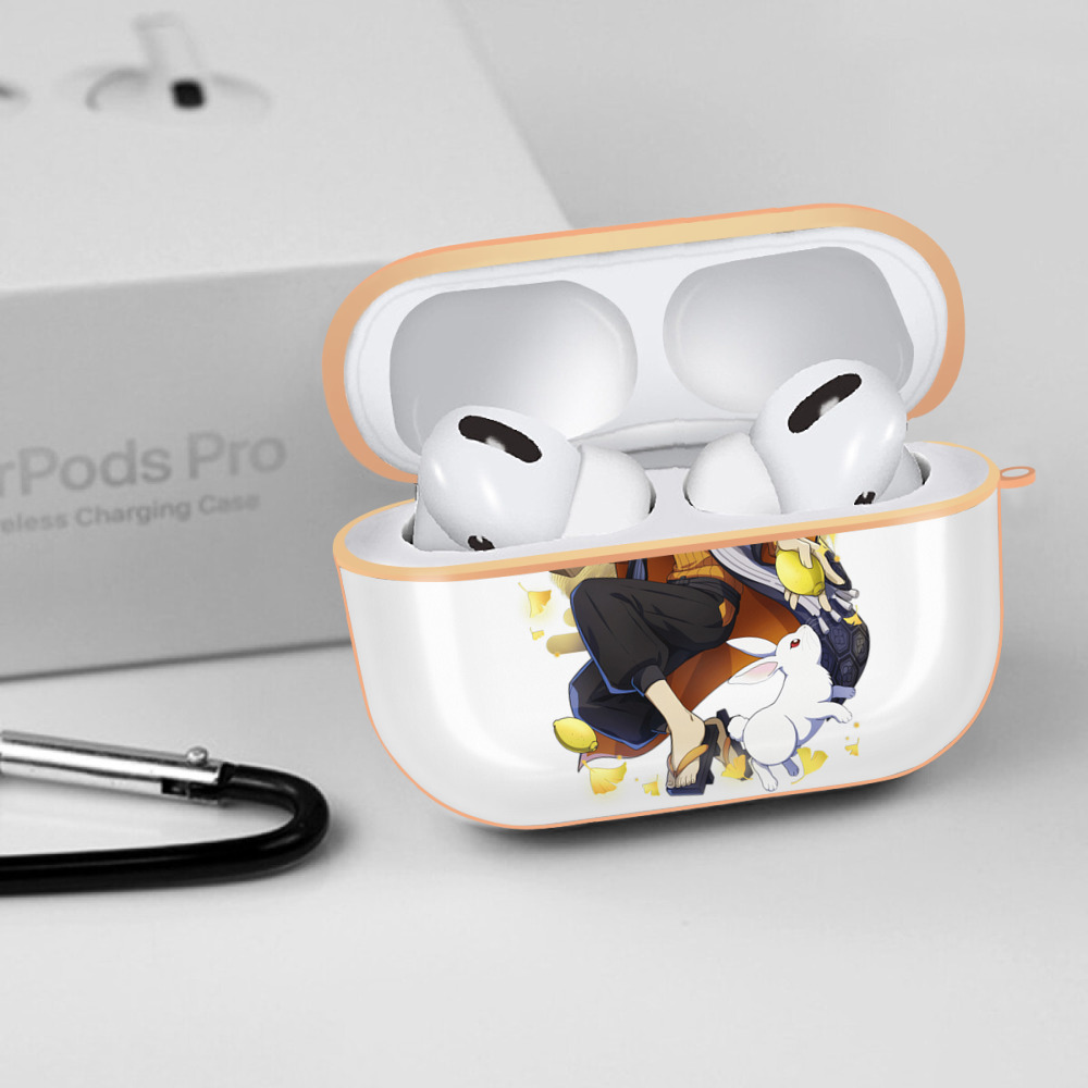 文豪ストレイドッグス Bungo Stray Dogs 【AirPods Pro用】ハードシェル保護ケース｜耐衝撃・防指紋・カラビナ付き商品仕様