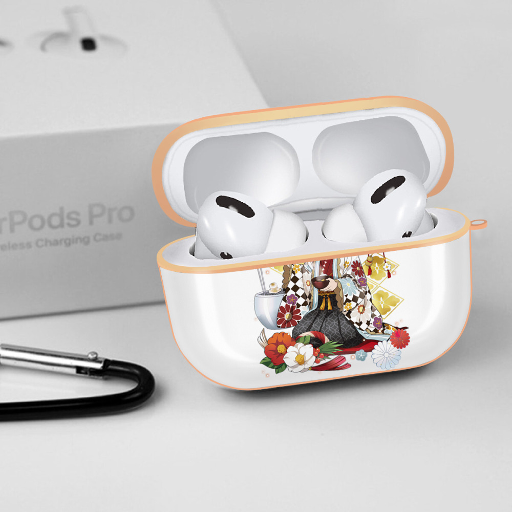 文豪ストレイドッグス Bungo Stray Dogs 【AirPods Pro用】ハードシェル保護ケース｜耐衝撃・防指紋・カラビナ付き商品仕様