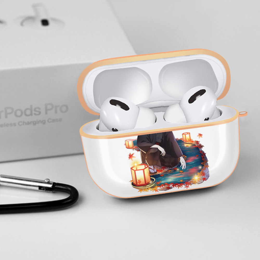 文豪ストレイドッグス Bungo Stray Dogs 【AirPods Pro用】ハードシェル保護ケース｜耐衝撃・防指紋・カラビナ付き商品仕様