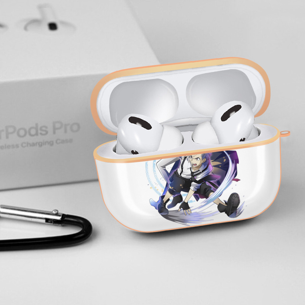 文豪ストレイドッグス Bungo Stray Dogs 【AirPods Pro用】ハードシェル保護ケース｜耐衝撃・防指紋・カラビナ付き商品仕様