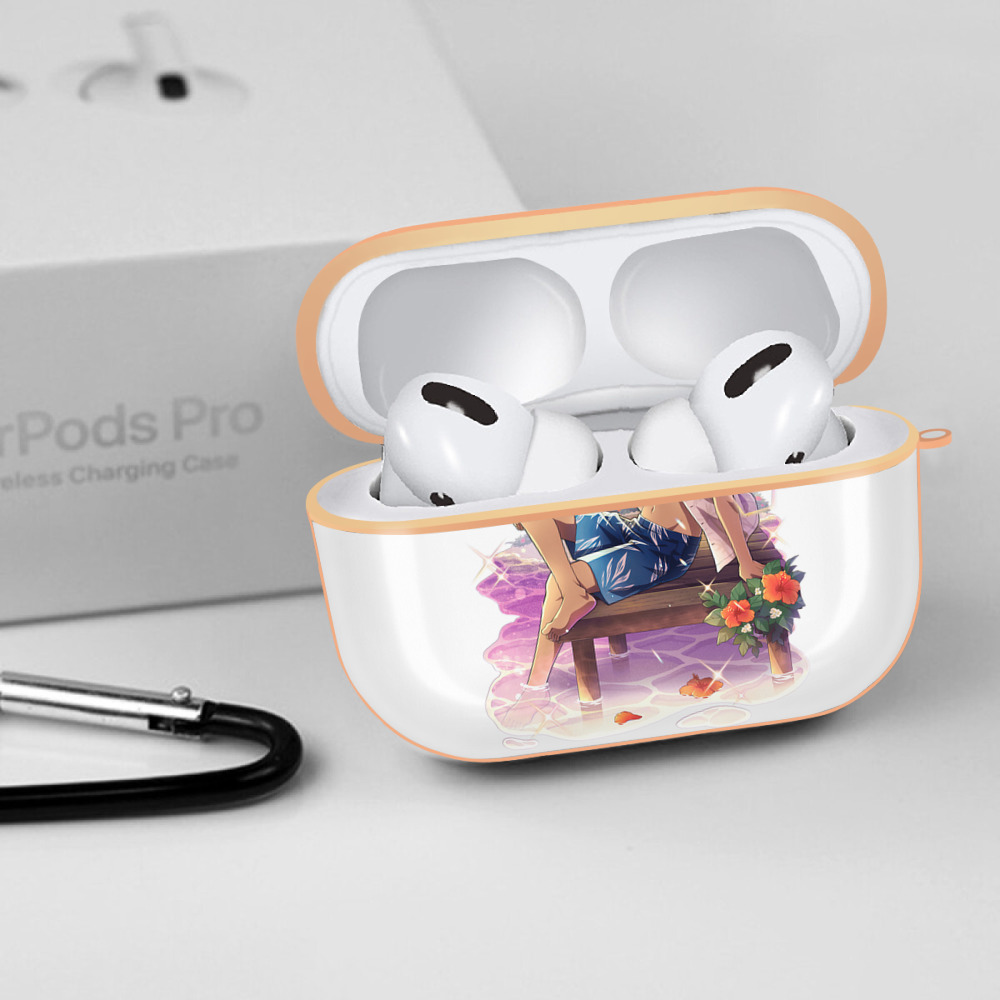 文豪ストレイドッグス Bungo Stray Dogs 【AirPods Pro用】ハードシェル保護ケース｜耐衝撃・防指紋・カラビナ付き商品仕様