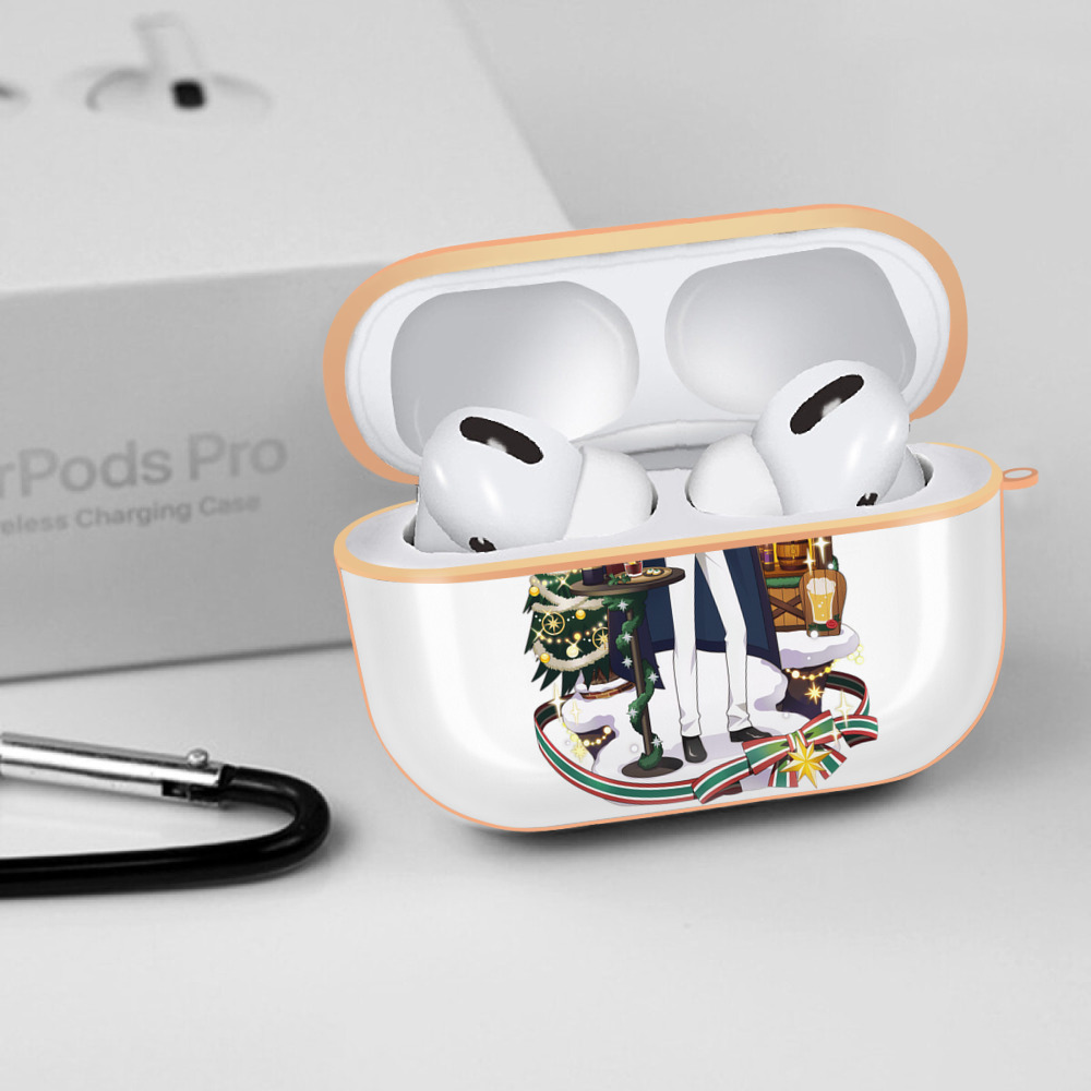 文豪ストレイドッグス Bungo Stray Dogs 【AirPods Pro用】ハードシェル保護ケース｜耐衝撃・防指紋・カラビナ付き商品仕様