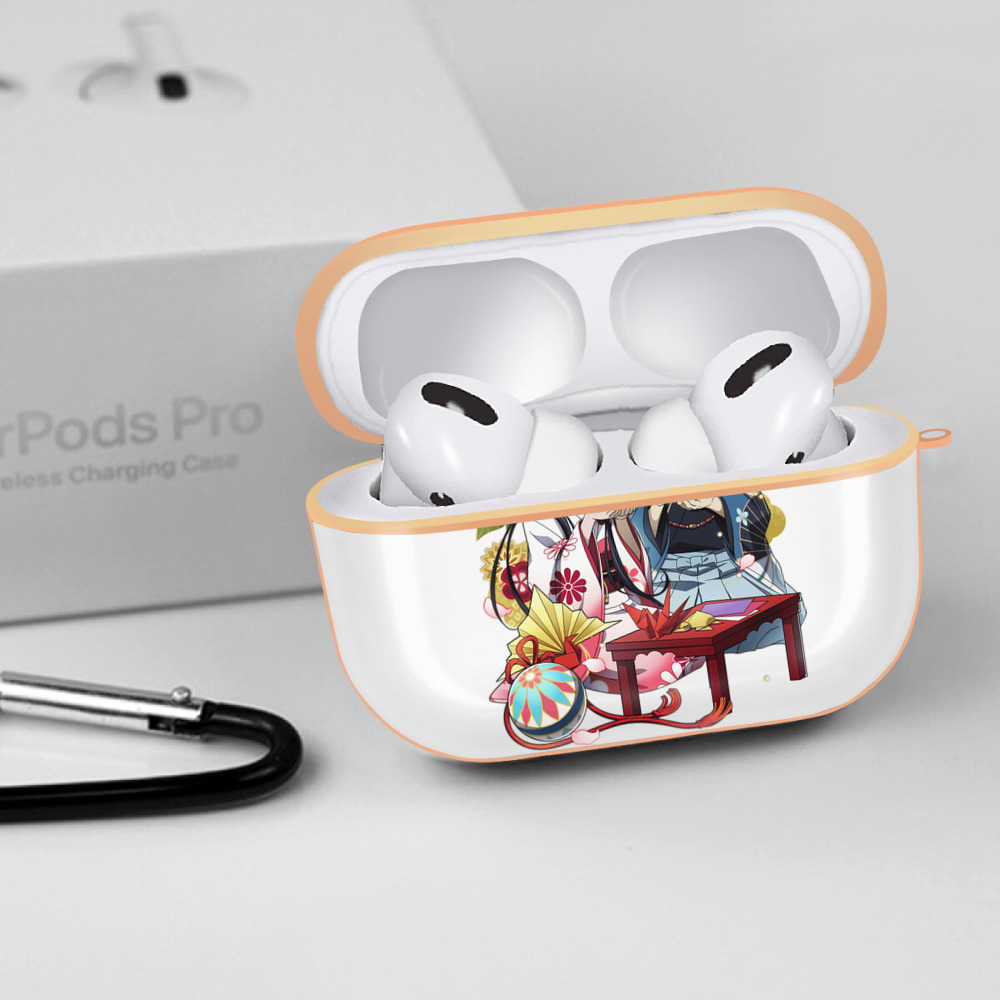 文豪ストレイドッグス Bungo Stray Dogs 【AirPods Pro用】ハードシェル保護ケース｜耐衝撃・防指紋・カラビナ付き商品仕様