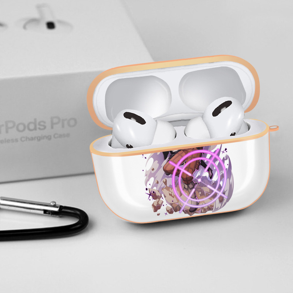 文豪ストレイドッグス Bungo Stray Dogs 【AirPods Pro用】ハードシェル保護ケース｜耐衝撃・防指紋・カラビナ付き商品仕様