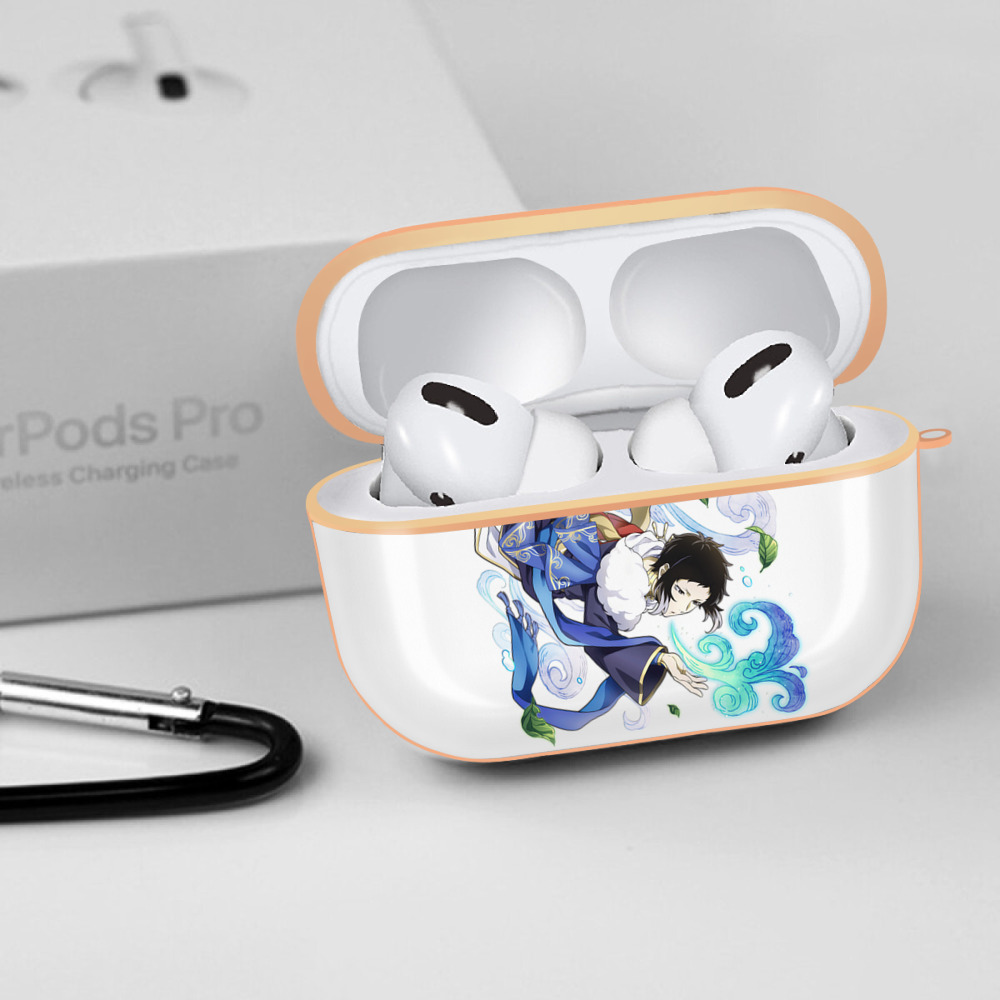 文豪ストレイドッグス Bungo Stray Dogs 【AirPods Pro用】ハードシェル保護ケース｜耐衝撃・防指紋・カラビナ付き商品仕様