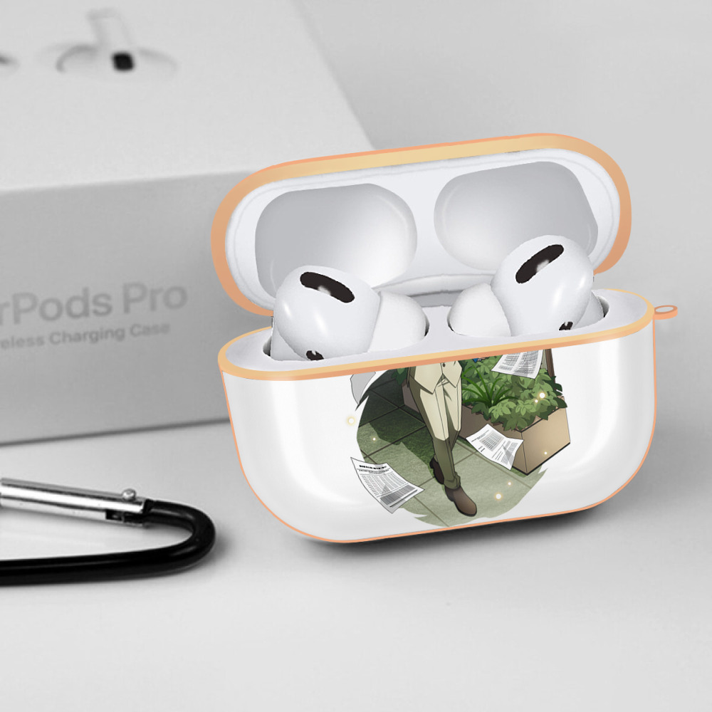文豪ストレイドッグス Bungo Stray Dogs 【AirPods Pro用】ハードシェル保護ケース｜耐衝撃・防指紋・カラビナ付き商品仕様