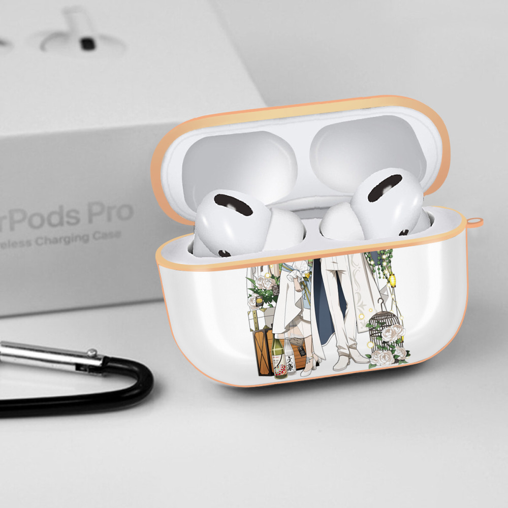 文豪ストレイドッグス Bungo Stray Dogs 【AirPods Pro用】ハードシェル保護ケース｜耐衝撃・防指紋・カラビナ付き商品仕様