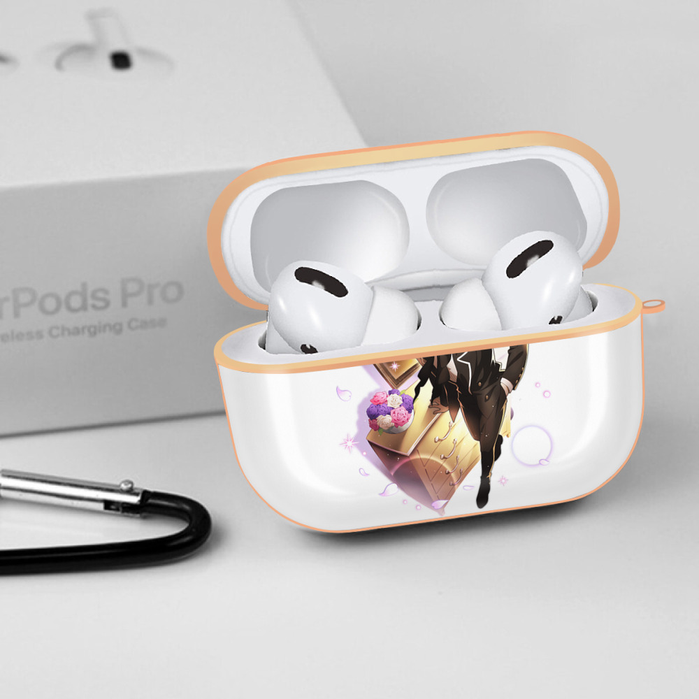 文豪ストレイドッグス Bungo Stray Dogs 【AirPods Pro用】ハードシェル保護ケース｜耐衝撃・防指紋・カラビナ付き商品仕様