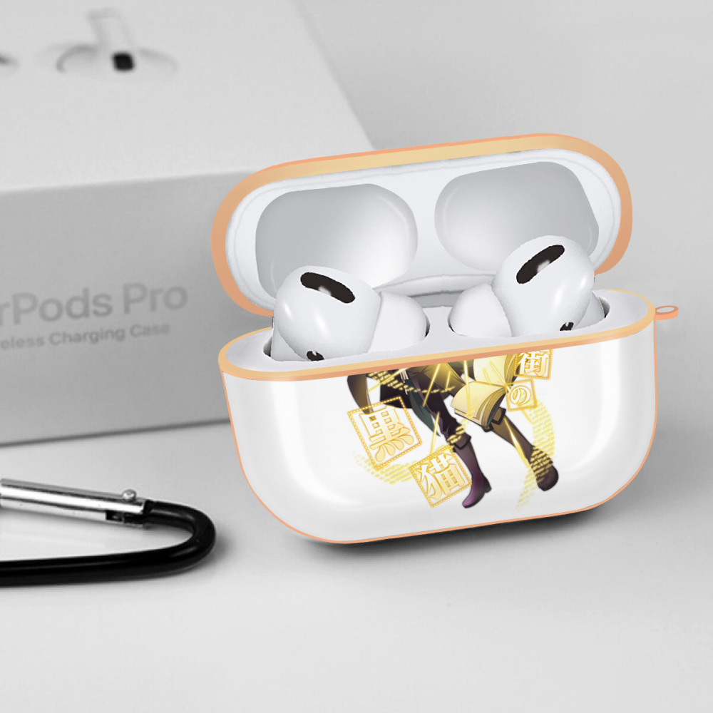 文豪ストレイドッグス Bungo Stray Dogs 【AirPods Pro用】ハードシェル保護ケース｜耐衝撃・防指紋・カラビナ付き商品仕様
