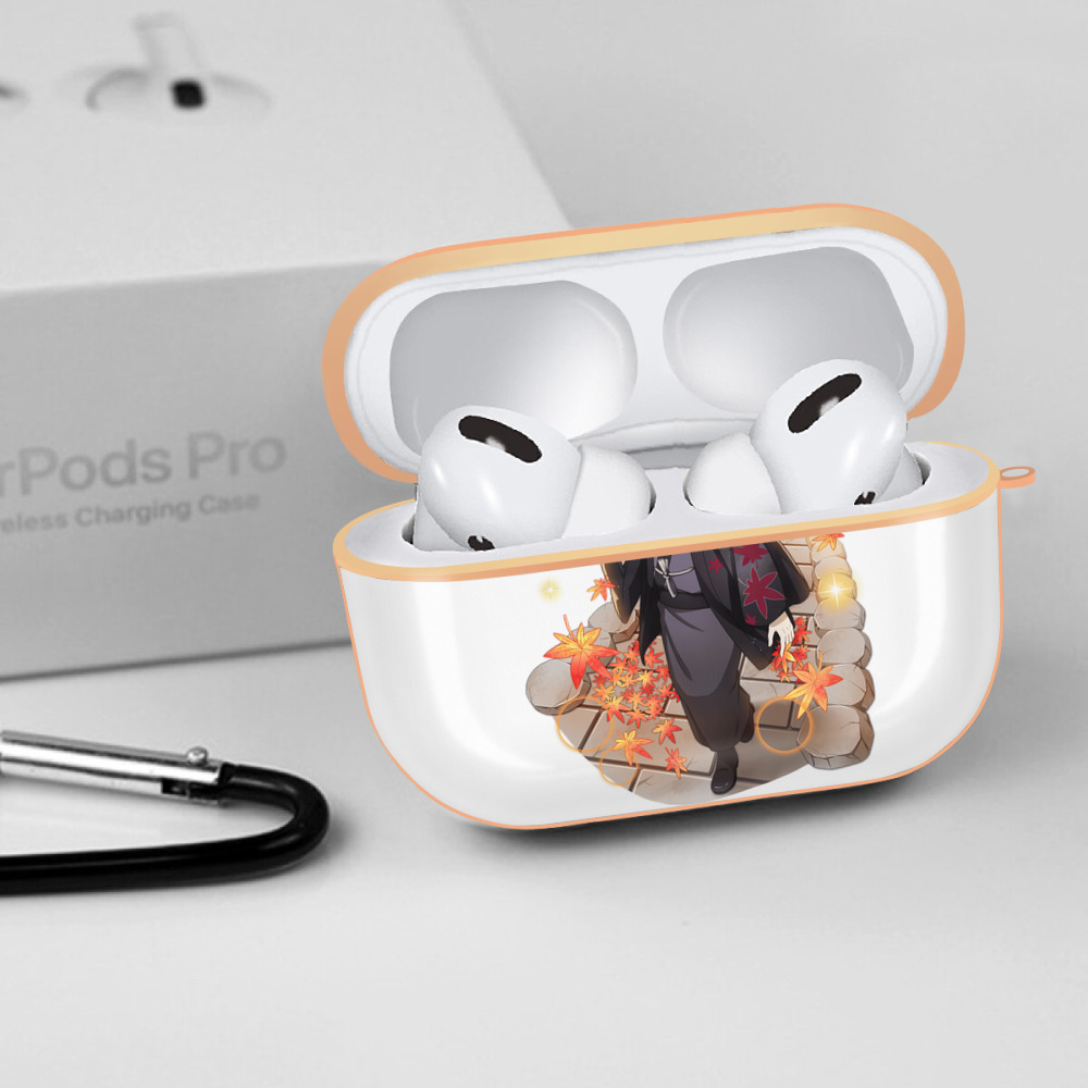 文豪ストレイドッグス Bungo Stray Dogs 【AirPods Pro用】ハードシェル保護ケース｜耐衝撃・防指紋・カラビナ付き商品仕様