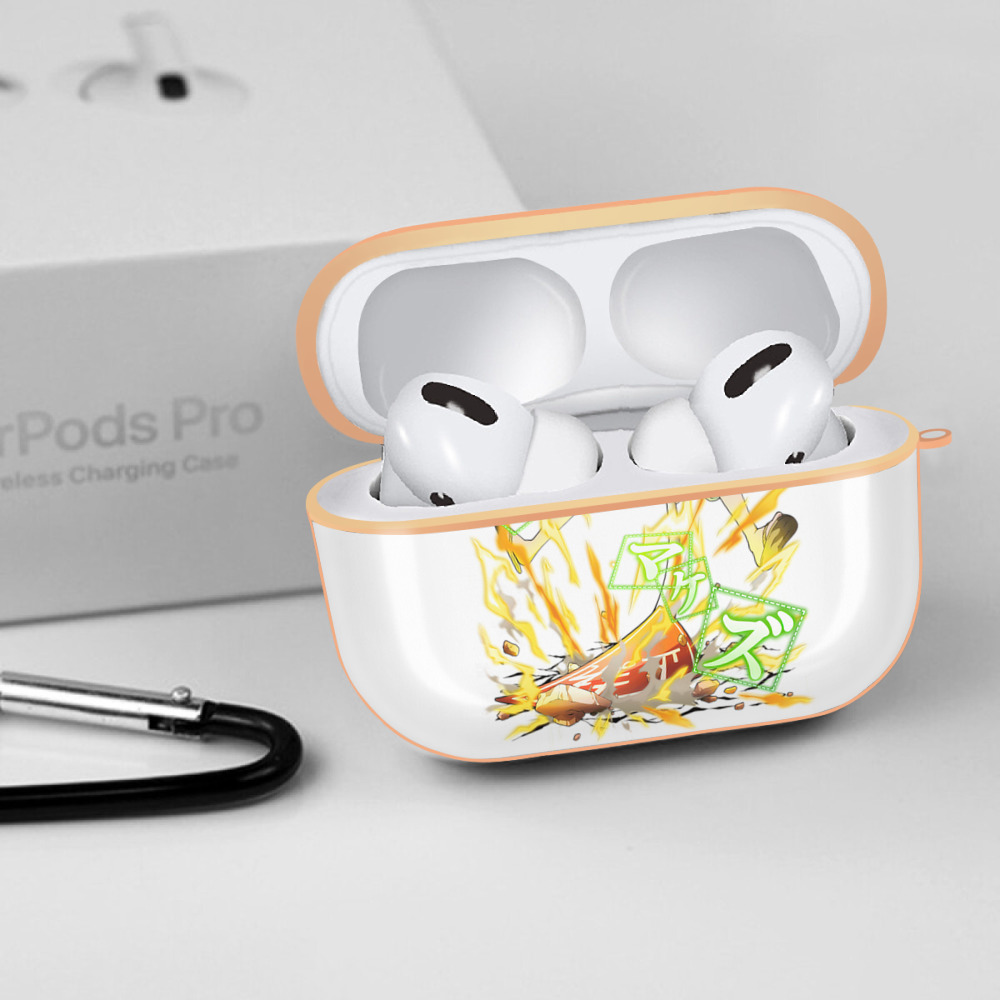 文豪ストレイドッグス Bungo Stray Dogs 【AirPods Pro用】ハードシェル保護ケース｜耐衝撃・防指紋・カラビナ付き商品仕様