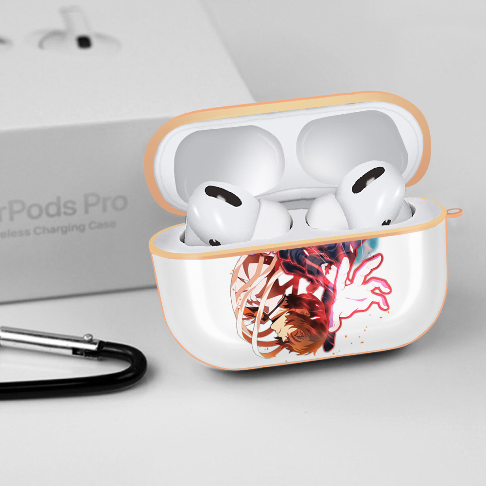 文豪ストレイドッグス Bungo Stray Dogs 【AirPods Pro用】ハードシェル保護ケース｜耐衝撃・防指紋・カラビナ付き商品仕様