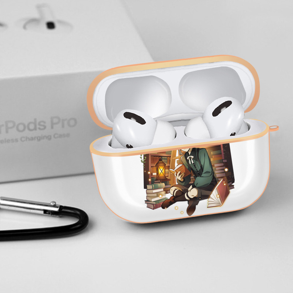 文豪ストレイドッグス Bungo Stray Dogs 【AirPods Pro用】ハードシェル保護ケース｜耐衝撃・防指紋・カラビナ付き商品仕様
