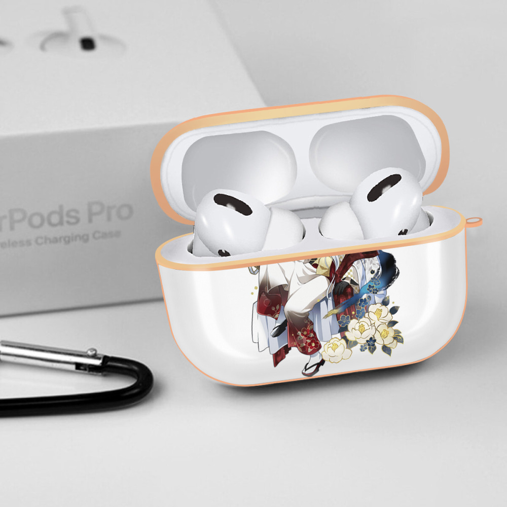 文豪ストレイドッグス Bungo Stray Dogs 【AirPods Pro用】ハードシェル保護ケース｜耐衝撃・防指紋・カラビナ付き商品仕様