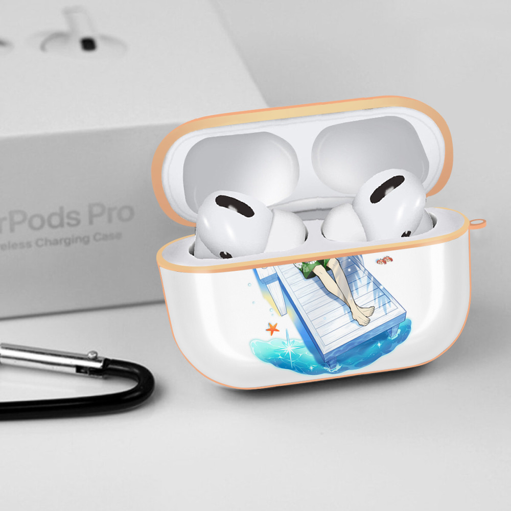 文豪ストレイドッグス Bungo Stray Dogs 【AirPods Pro用】ハードシェル保護ケース｜耐衝撃・防指紋・カラビナ付き商品仕様