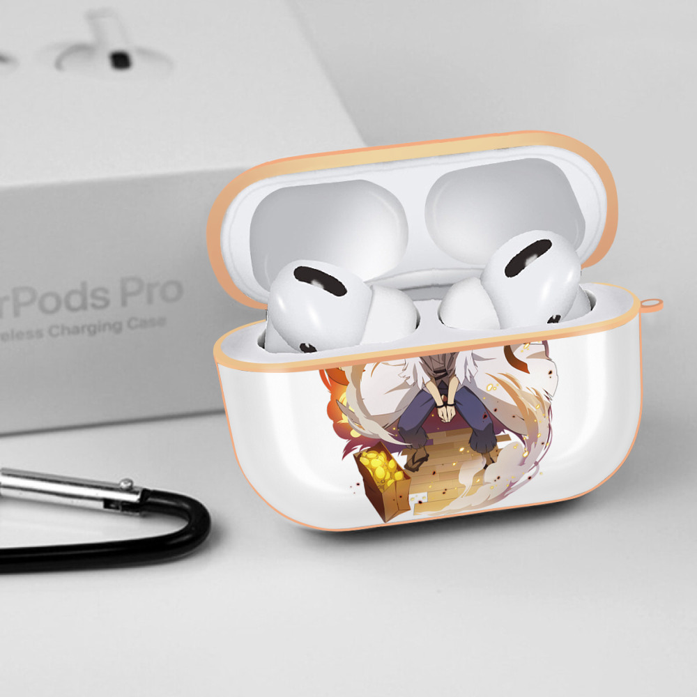 文豪ストレイドッグス Bungo Stray Dogs 【AirPods Pro用】ハードシェル保護ケース｜耐衝撃・防指紋・カラビナ付き商品仕様