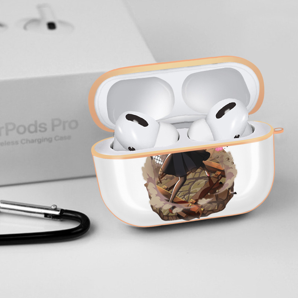 文豪ストレイドッグス Bungo Stray Dogs 【AirPods Pro用】ハードシェル保護ケース｜耐衝撃・防指紋・カラビナ付き商品仕様