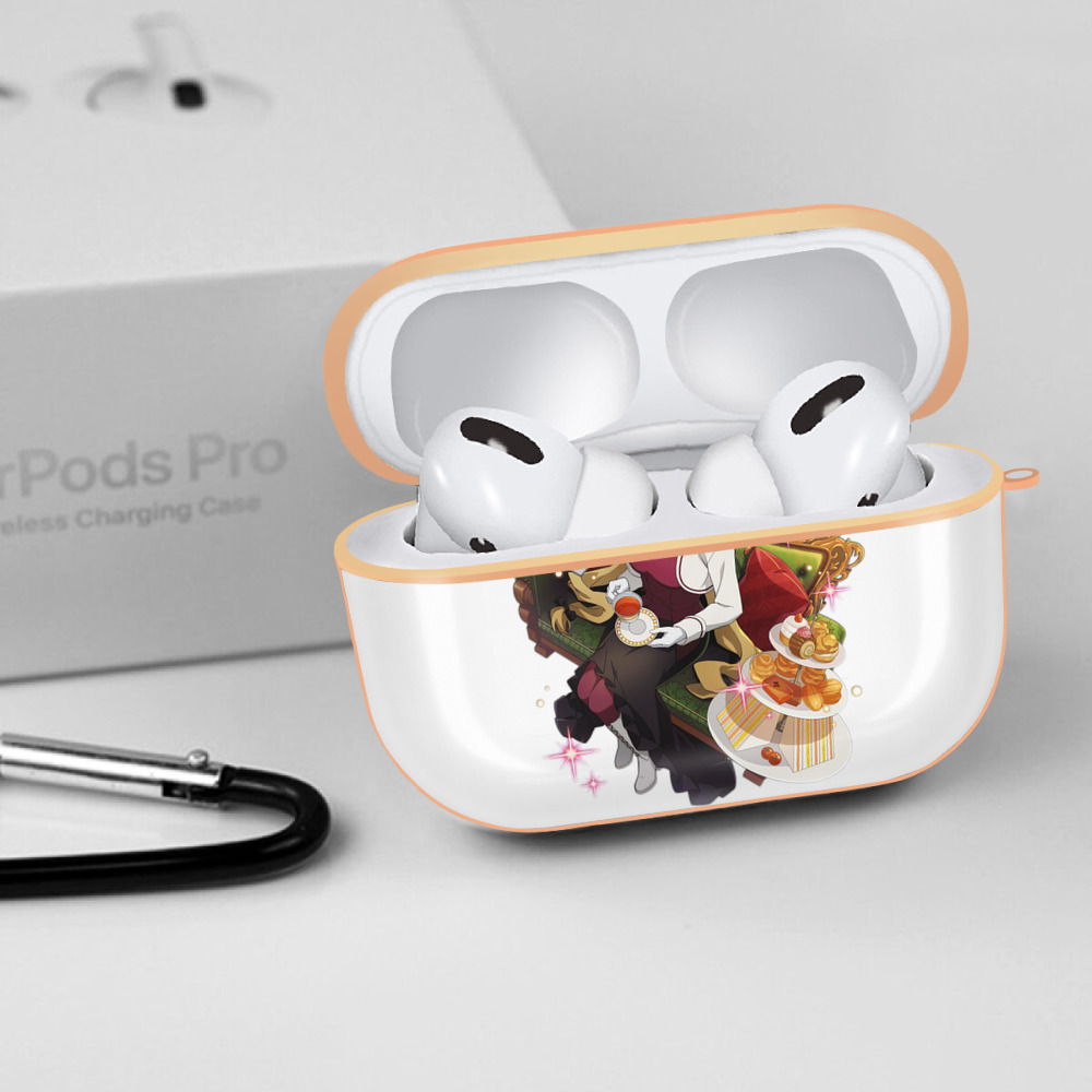 文豪ストレイドッグス Bungo Stray Dogs 【AirPods Pro用】ハードシェル保護ケース｜耐衝撃・防指紋・カラビナ付き商品仕様