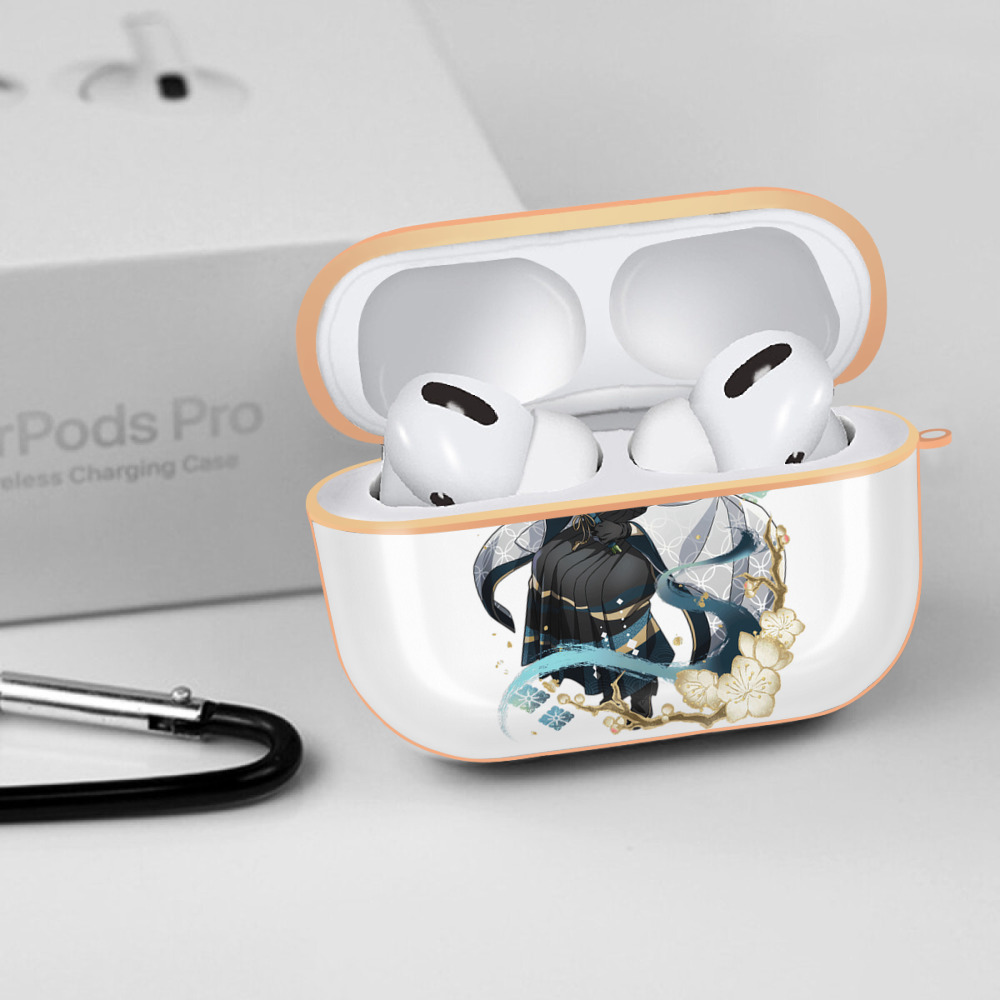 文豪ストレイドッグス Bungo Stray Dogs 【AirPods Pro用】ハードシェル保護ケース｜耐衝撃・防指紋・カラビナ付き商品仕様