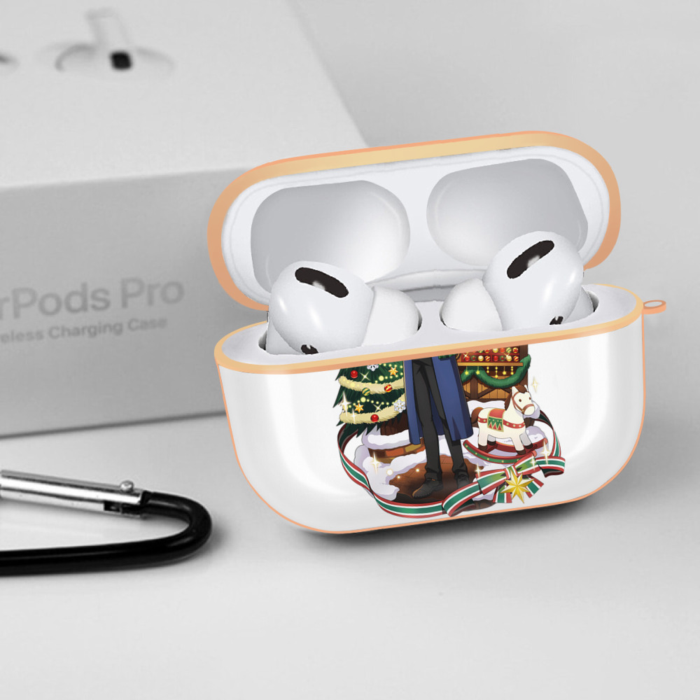 文豪ストレイドッグス Bungo Stray Dogs 【AirPods Pro用】ハードシェル保護ケース｜耐衝撃・防指紋・カラビナ付き商品仕様