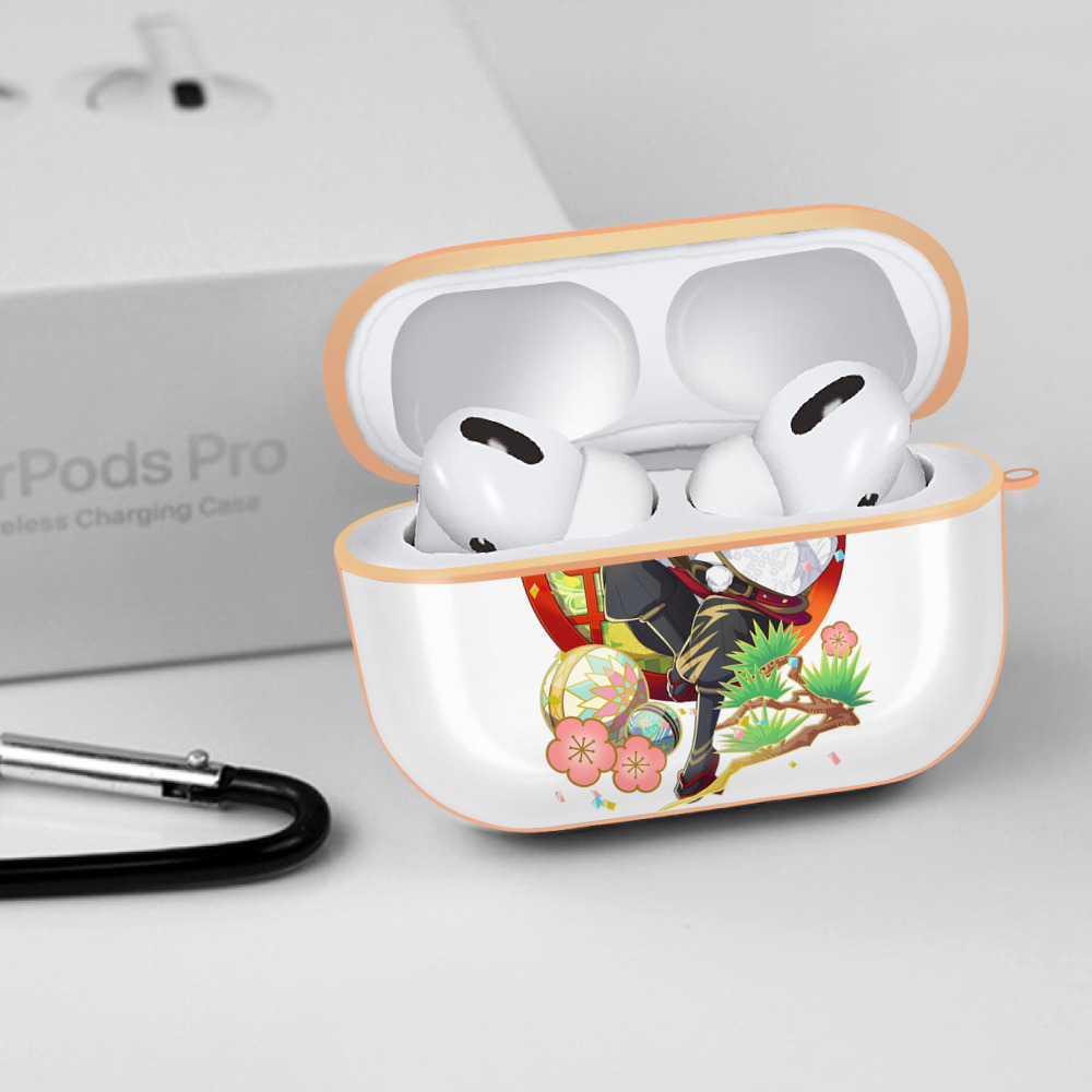 文豪ストレイドッグス Bungo Stray Dogs 【AirPods Pro用】ハードシェル保護ケース｜耐衝撃・防指紋・カラビナ付き商品仕様