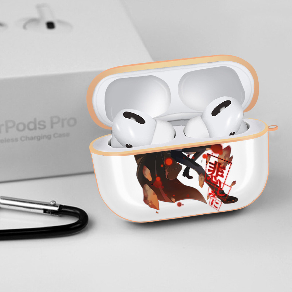 文豪ストレイドッグス Bungo Stray Dogs 【AirPods Pro用】ハードシェル保護ケース｜耐衝撃・防指紋・カラビナ付き商品仕様