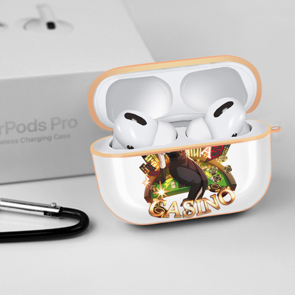 文豪ストレイドッグス Bungo Stray Dogs 【AirPods Pro用】ハードシェル保護ケース｜耐衝撃・防指紋・カラビナ付き商品仕様