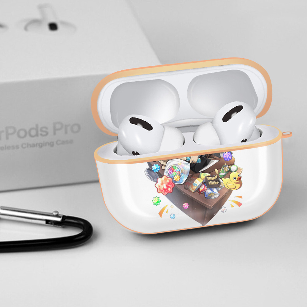 文豪ストレイドッグス Bungo Stray Dogs 【AirPods Pro用】ハードシェル保護ケース｜耐衝撃・防指紋・カラビナ付き商品仕様