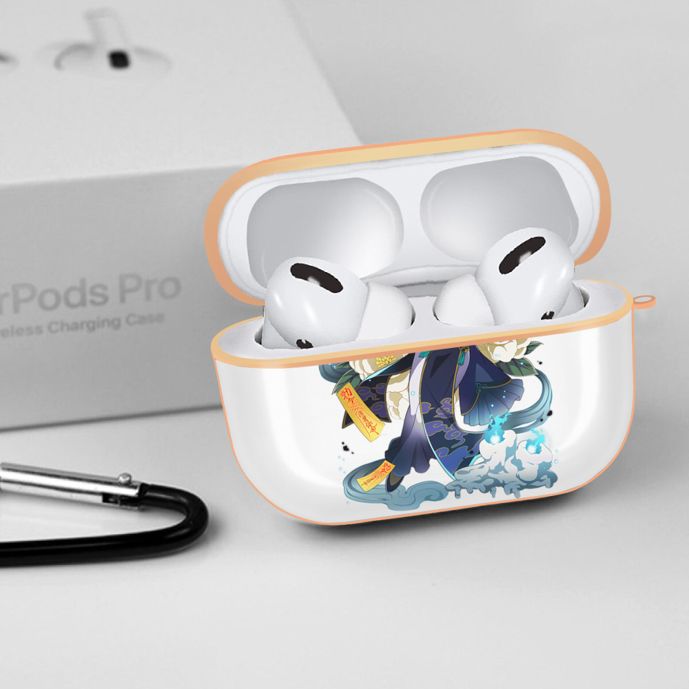 文豪ストレイドッグス Bungo Stray Dogs 【AirPods Pro用】ハードシェル保護ケース｜耐衝撃・防指紋・カラビナ付き商品仕様