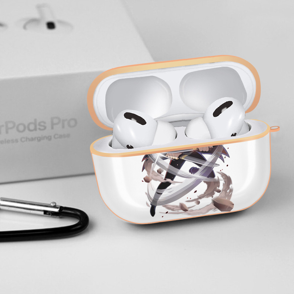 文豪ストレイドッグス Bungo Stray Dogs 【AirPods Pro用】ハードシェル保護ケース｜耐衝撃・防指紋・カラビナ付き商品仕様