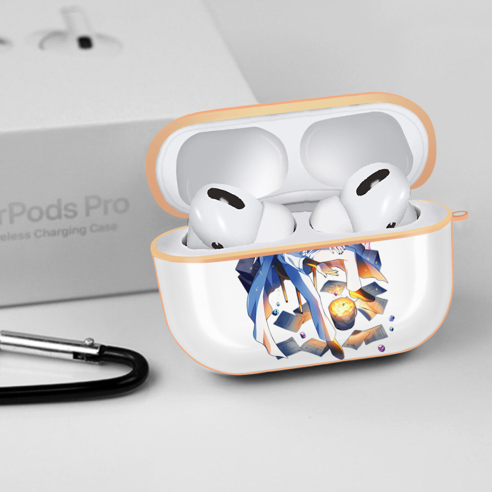 文豪ストレイドッグス Bungo Stray Dogs 【AirPods Pro用】ハードシェル保護ケース｜耐衝撃・防指紋・カラビナ付き商品仕様