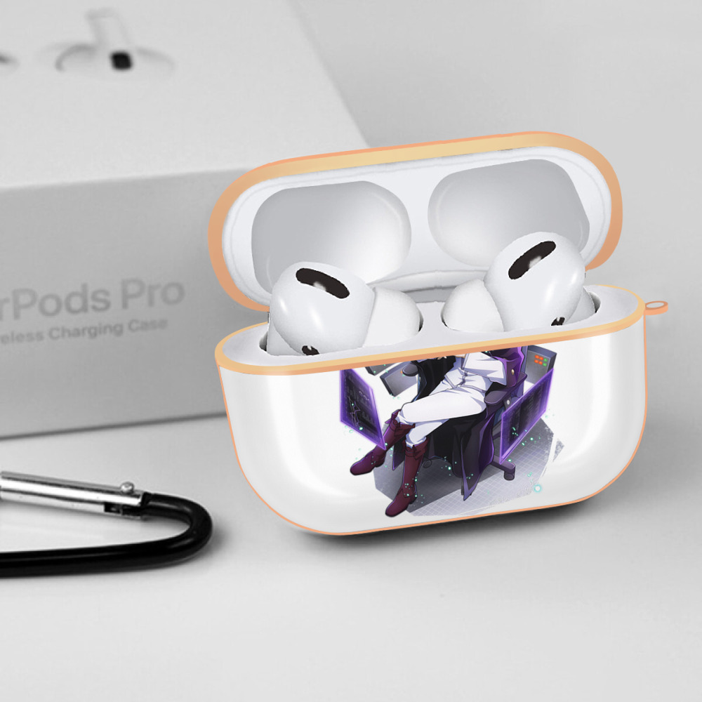 文豪ストレイドッグス Bungo Stray Dogs 【AirPods Pro用】ハードシェル保護ケース｜耐衝撃・防指紋・カラビナ付き商品仕様