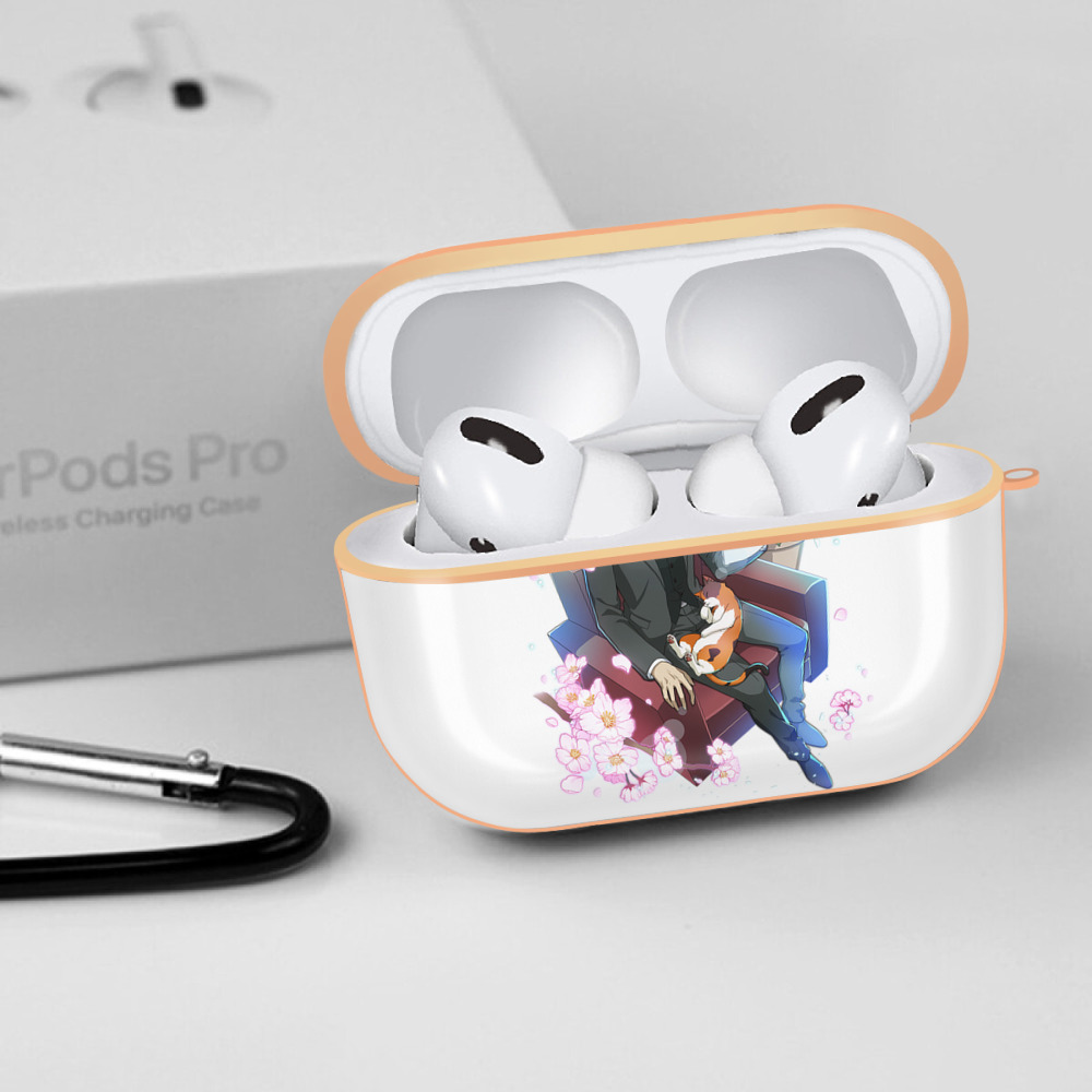 文豪ストレイドッグス Bungo Stray Dogs 【AirPods Pro用】ハードシェル保護ケース｜耐衝撃・防指紋・カラビナ付き商品仕様