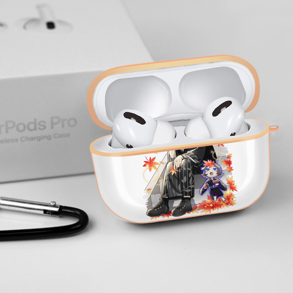 文豪ストレイドッグス Bungo Stray Dogs 【AirPods Pro用】ハードシェル保護ケース｜耐衝撃・防指紋・カラビナ付き商品仕様