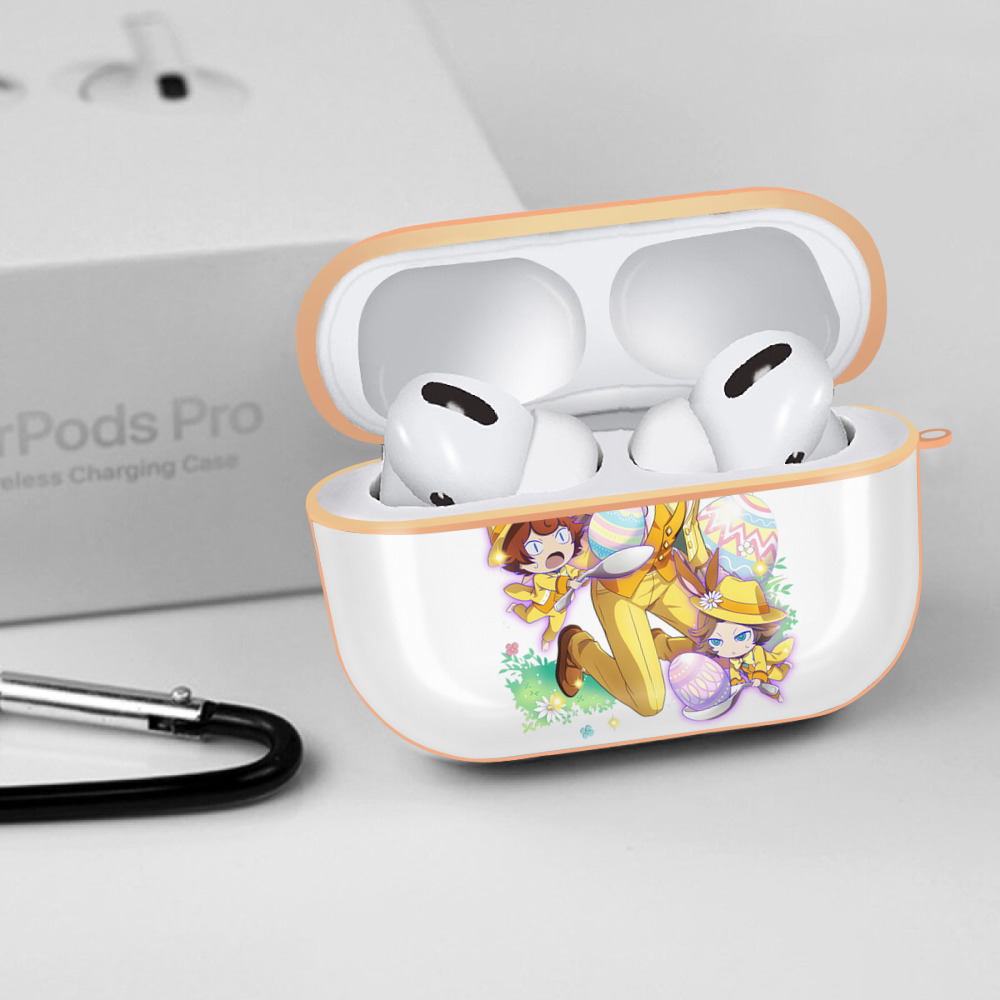 文豪ストレイドッグス Bungo Stray Dogs 【AirPods Pro用】ハードシェル保護ケース｜耐衝撃・防指紋・カラビナ付き商品仕様