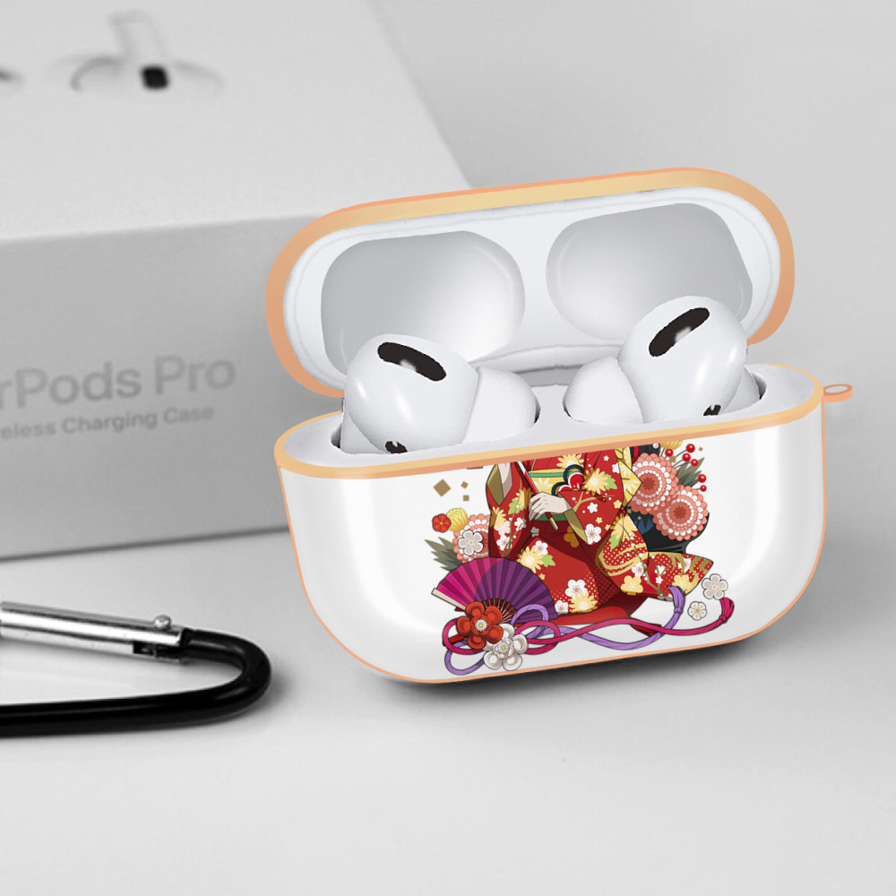 文豪ストレイドッグス Bungo Stray Dogs 【AirPods Pro用】ハードシェル保護ケース｜耐衝撃・防指紋・カラビナ付き商品仕様