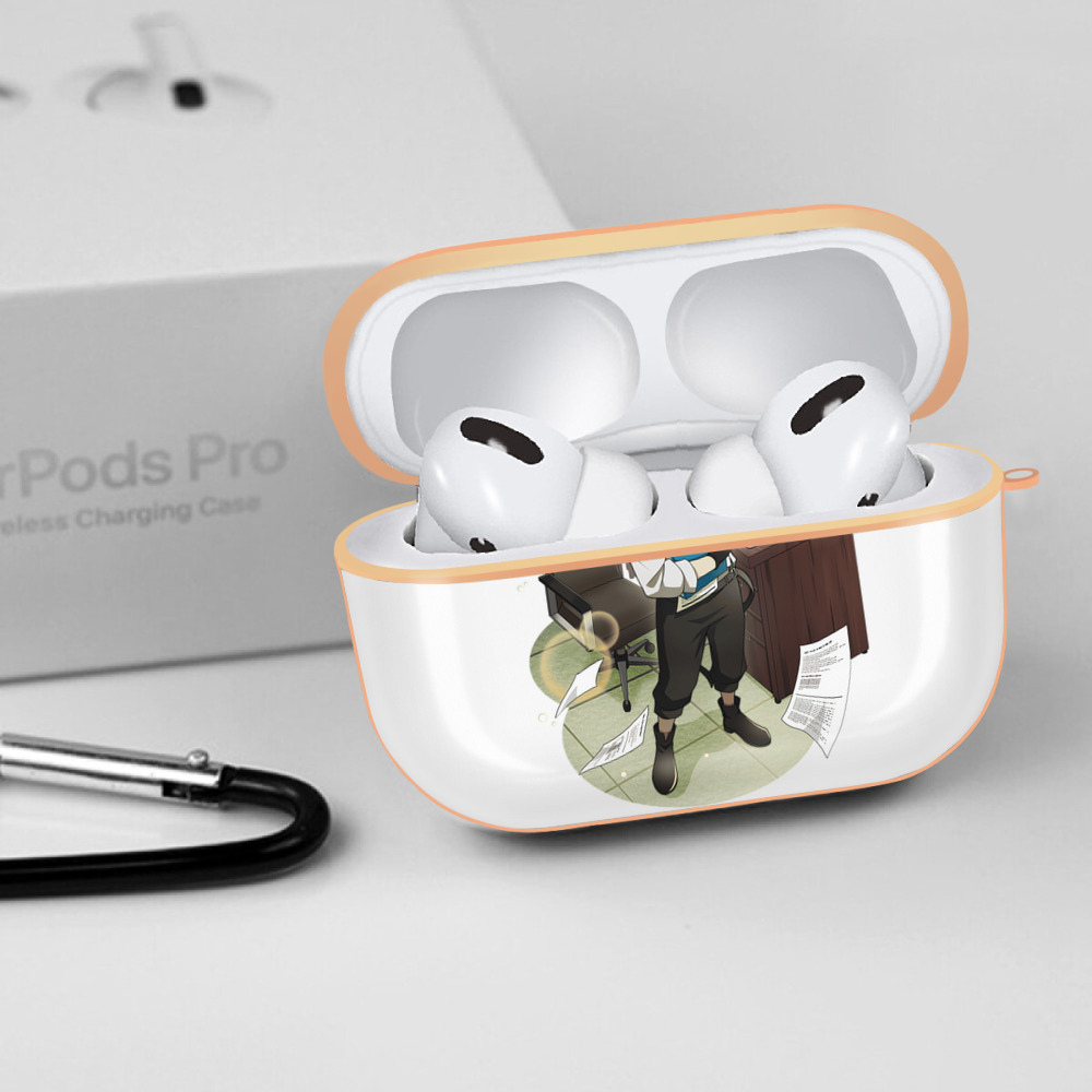 文豪ストレイドッグス Bungo Stray Dogs 【AirPods Pro用】ハードシェル保護ケース｜耐衝撃・防指紋・カラビナ付き商品仕様