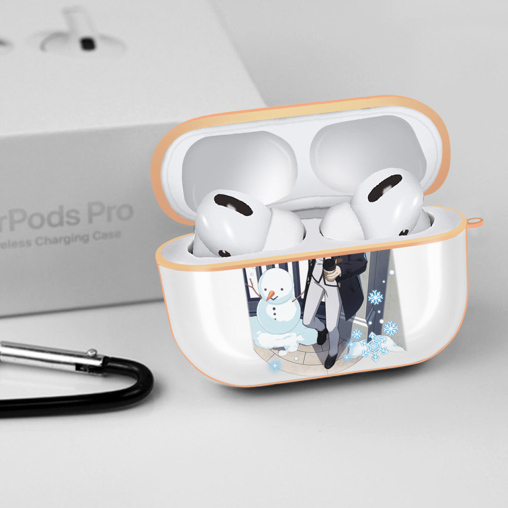 文豪ストレイドッグス Bungo Stray Dogs 【AirPods Pro用】ハードシェル保護ケース｜耐衝撃・防指紋・カラビナ付き商品仕様