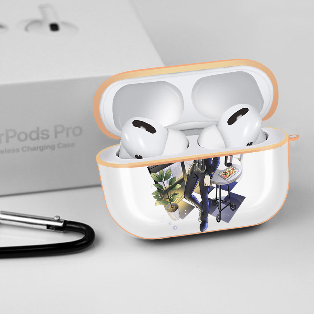 文豪ストレイドッグス Bungo Stray Dogs 【AirPods Pro用】ハードシェル保護ケース｜耐衝撃・防指紋・カラビナ付き商品仕様