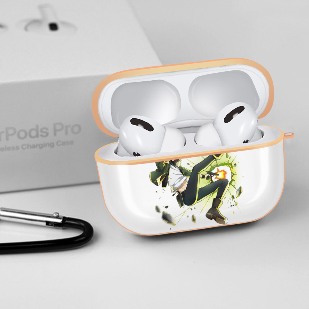 文豪ストレイドッグス Bungo Stray Dogs 【AirPods Pro用】ハードシェル保護ケース｜耐衝撃・防指紋・カラビナ付き商品仕様