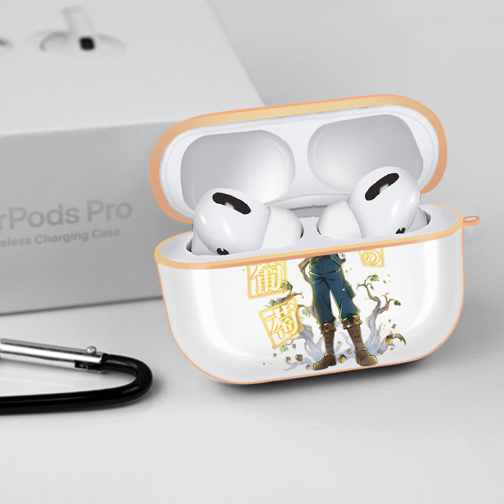 文豪ストレイドッグス Bungo Stray Dogs 【AirPods Pro用】ハードシェル保護ケース｜耐衝撃・防指紋・カラビナ付き商品仕様