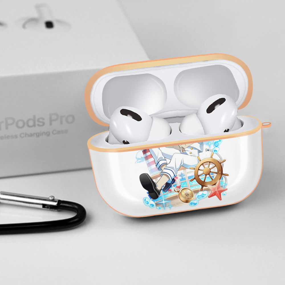文豪ストレイドッグス Bungo Stray Dogs 【AirPods Pro用】ハードシェル保護ケース｜耐衝撃・防指紋・カラビナ付き商品仕様