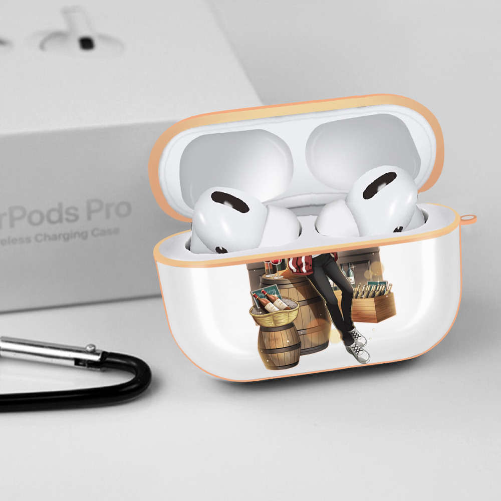 文豪ストレイドッグス Bungo Stray Dogs 【AirPods Pro用】ハードシェル保護ケース｜耐衝撃・防指紋・カラビナ付き商品仕様