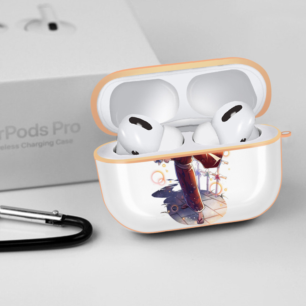 文豪ストレイドッグス Bungo Stray Dogs 【AirPods Pro用】ハードシェル保護ケース｜耐衝撃・防指紋・カラビナ付き商品仕様
